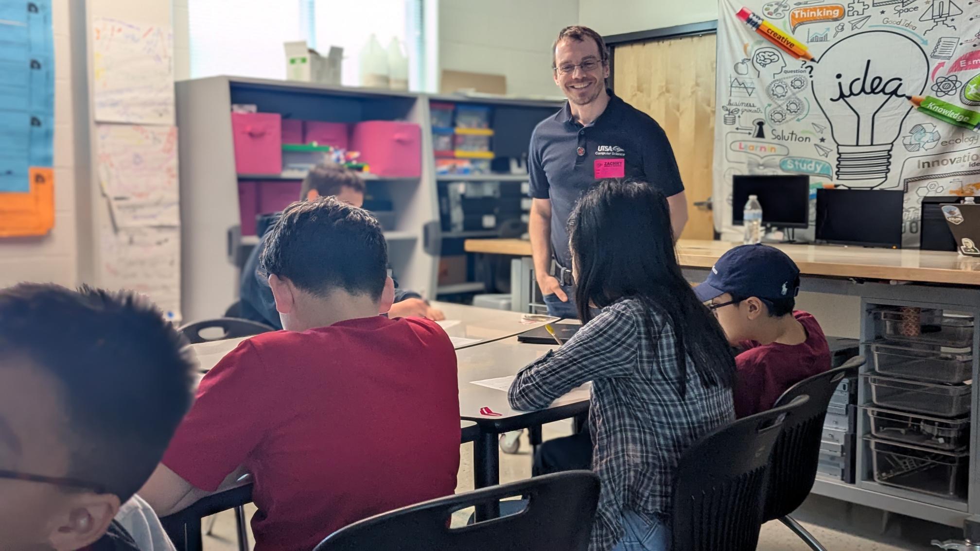 James at Zachry Magnet School